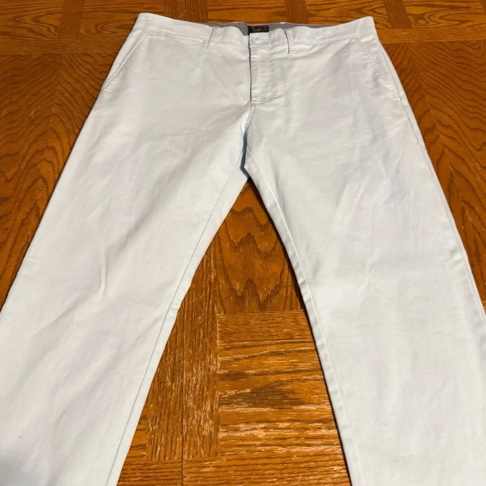J. Crew NWT 484 Slim Fit Stretch Chino Flat Front Pants in Light Blue 32x32